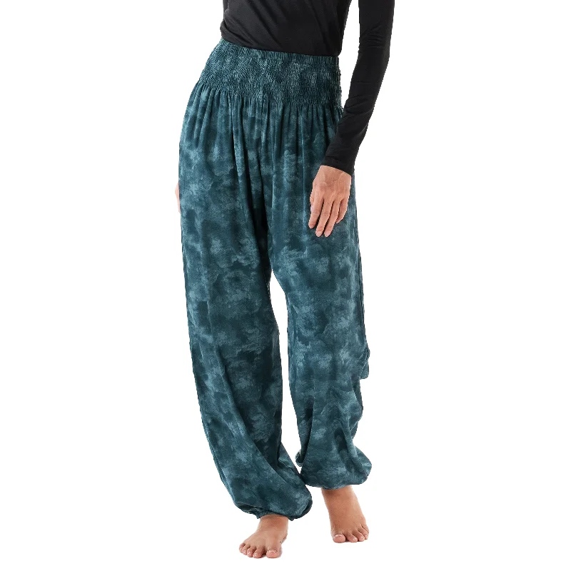 Men's tapered leg casual twill pants for a modern office look Emerald Isle Harem Pants