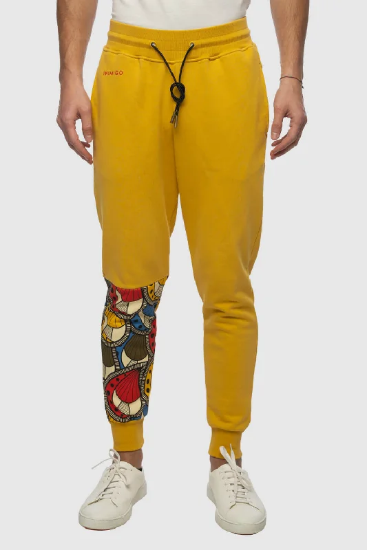 Men's lightweight linen casual beach pants for summer vacations Inimigo Abeba Sweatpants