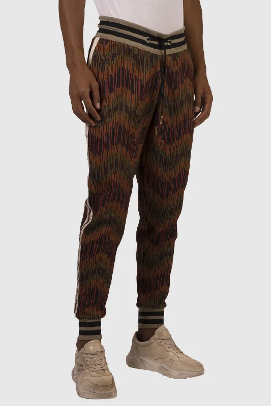 Men's ripped knee casual denim pants for a trendy street look Inimigo Badu Tapes Sweatpants