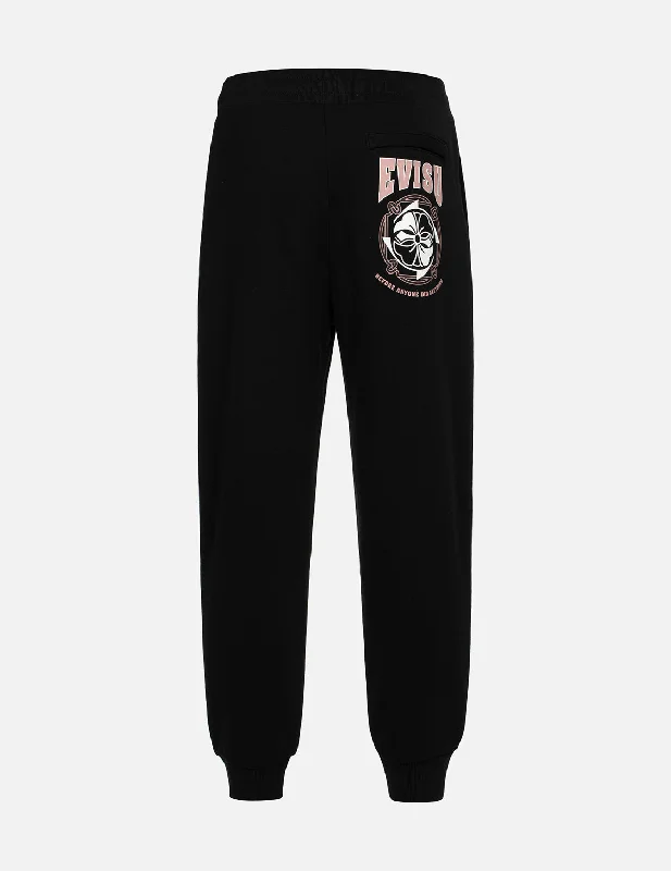 Men's side - stripe casual track pants for a sporty look Kamon Print Regular Fit Sweatpants
