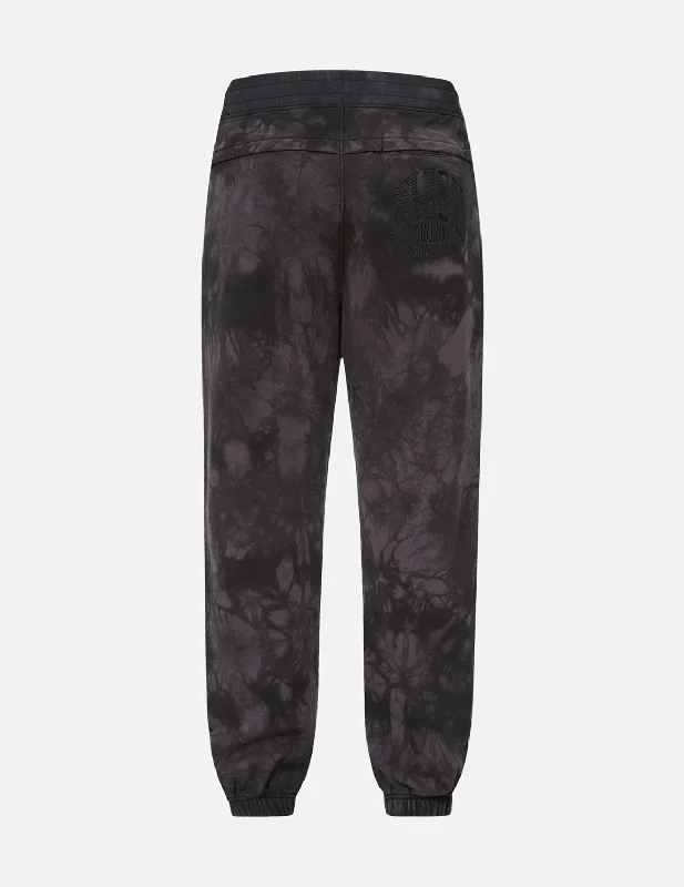 Men's pastel colored casual cotton pants for a spring - friendly style Logo Embroidery Tie-dyed Sweatpants