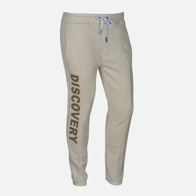 Men's flat - front casual dress pants for semi - formal events MEN REGULAR FIT JOGGING PANTS KINITED