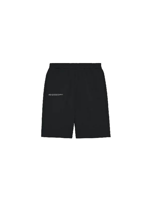 Men's side - stripe casual track pants for a sporty look Mens 365 Midweight Long Shorts—black