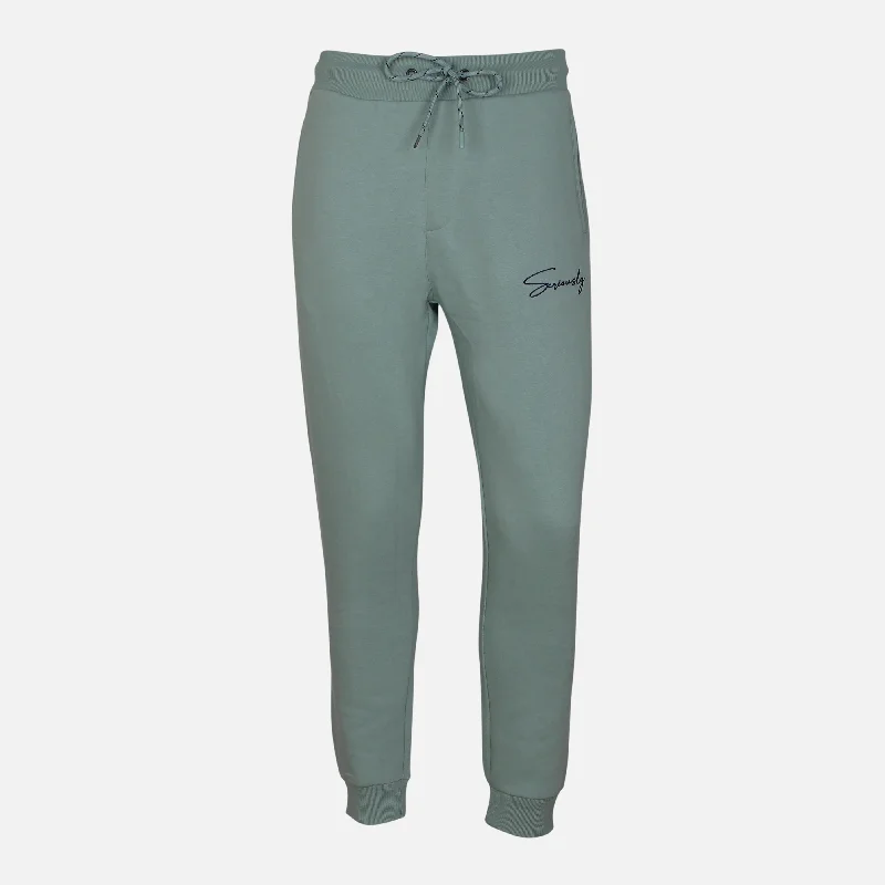 Men's high - waisted casual corduroy pants for a vintage charm MEN REGULAR FIT JOGGING PANTS KINITED