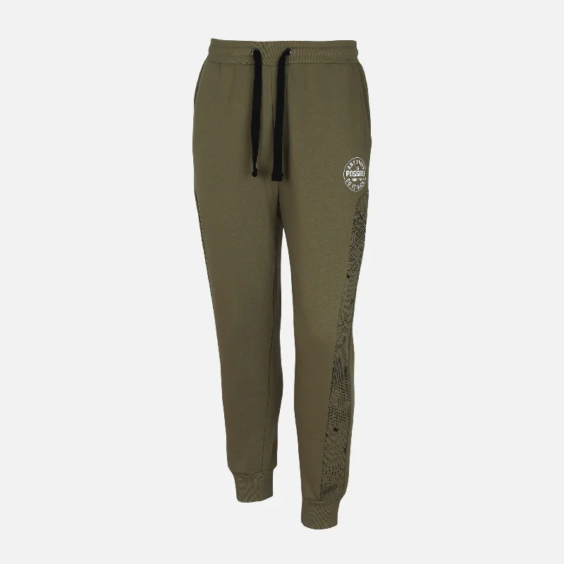 Men's lightweight linen casual beach pants for summer vacations MEN REGULAR FIT JOGGING PANTS KINITED