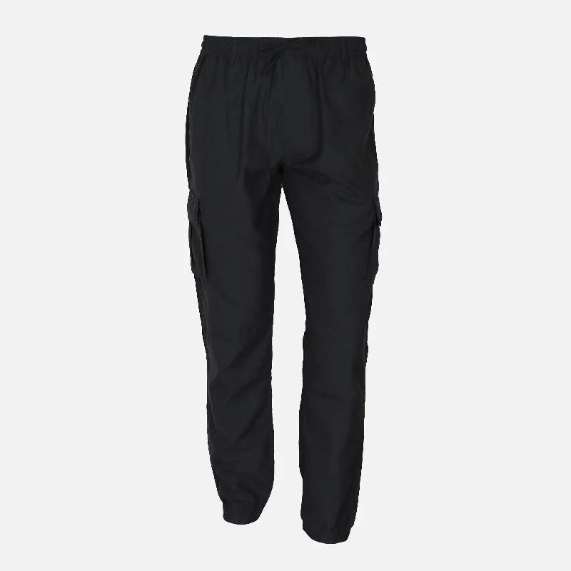Men's elastic waistband casual lounge pants for lazy days at home MEN SCHOOL PANTS WOVEN