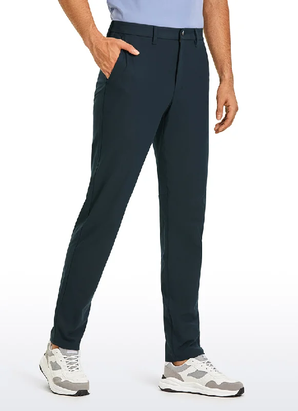 Men's high - waisted casual corduroy pants for a vintage charm All-Day Comfy Classic-Fit Golf Pants 34''