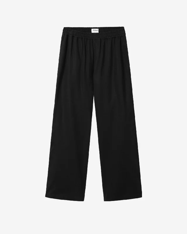 Men's relaxed fit casual chino pants for weekend brunches Nuit Black Pants