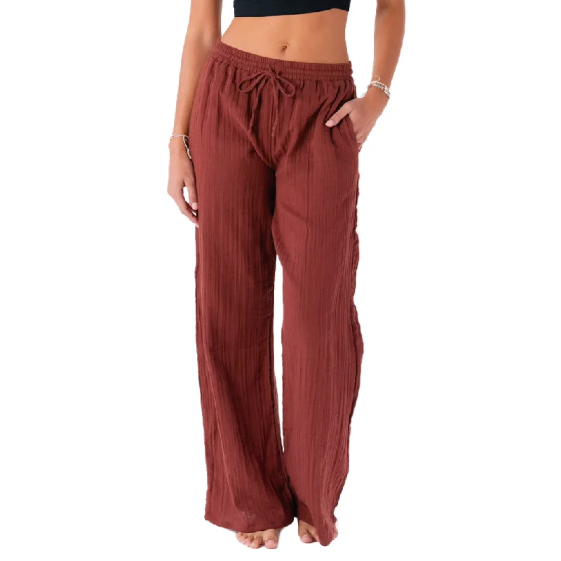 Men's relaxed fit casual chino pants for weekend brunches Nutmeg Cotton Cabana Pants