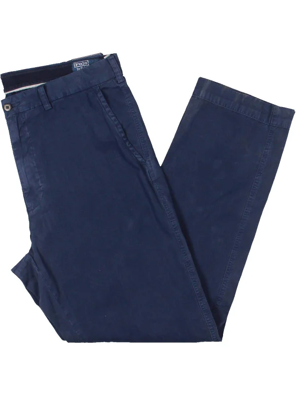 Men's stretch cotton casual cargo pants for outdoor adventures Salinger Mens Solid Cotton Chino Pants