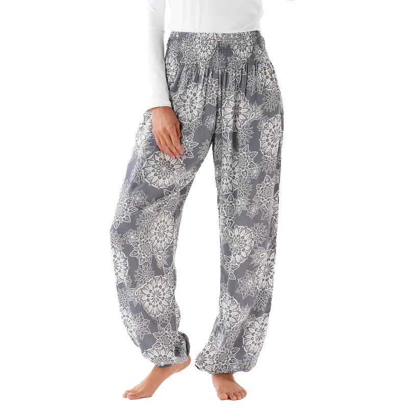 Men's lightweight linen casual beach pants for summer vacations Sausalito Harem Pants