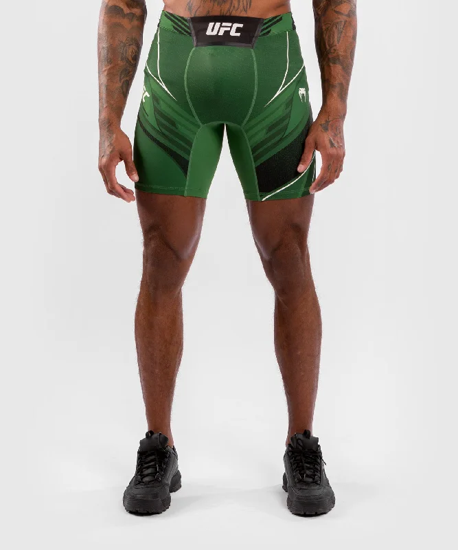 Men's elastic waistband casual lounge pants for lazy days at home UFC Venum Authentic Fight Night Men's Vale Tudo Shorts - Long Fit - Green
