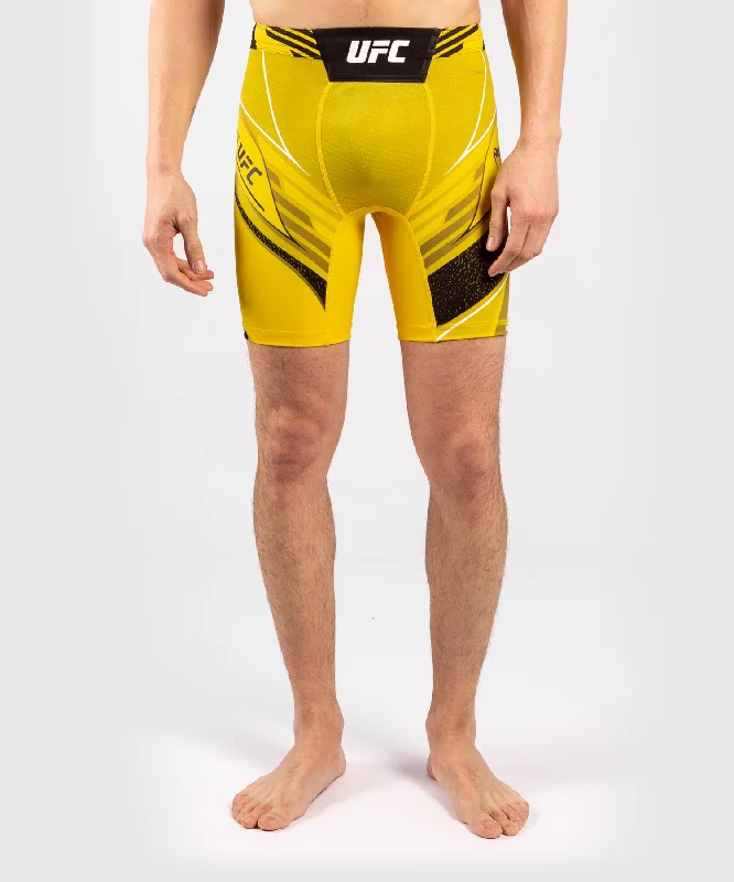 Men's elastic waistband casual lounge pants for lazy days at home UFC Venum Authentic Fight Night Men's Vale Tudo Shorts - Short Fit - Yellow