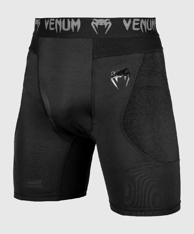 Men's stretch cotton casual cargo pants for outdoor adventures Venum G-Fit Compression Shorts - Black