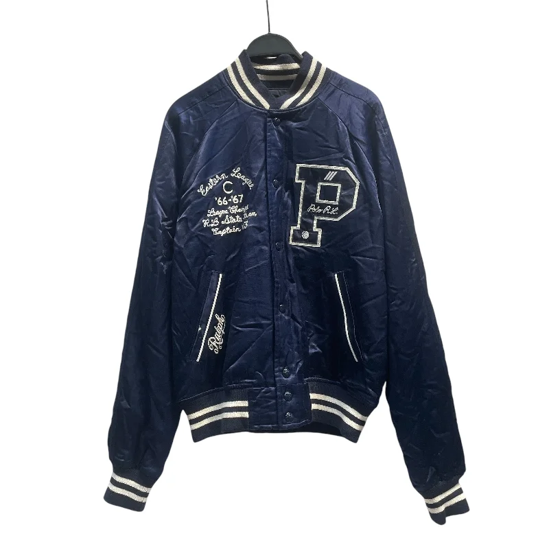 Men coats with a zip - out lining for easy cleaning and versatility POLO RALPH LAUREN/Blouson/S/Nylon/BLU/