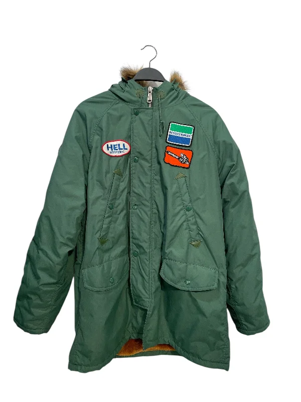 Down - filled men jackets in bright colors for winter fashion Supreme/HYSTERIC GLAMOUR/Jacket/M/GRN/