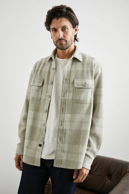 Camouflage men coats for outdoor enthusiasts and hunters ALDER SHIRT - FAWN CREAM