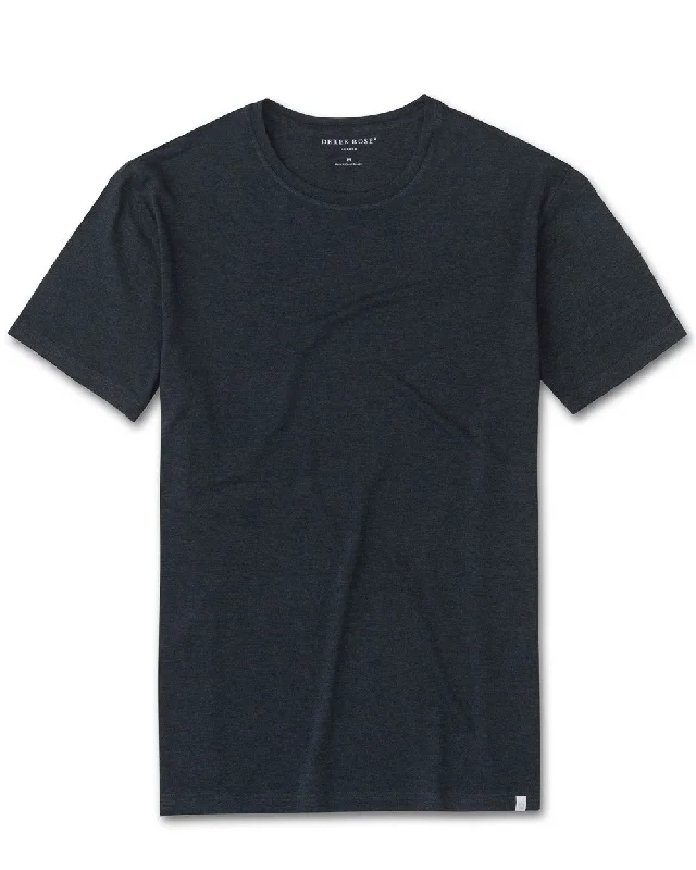 Men's plus - size pocket t - shirts with a classic look Anthracite Short Sleeve Crewneck T-Shirt