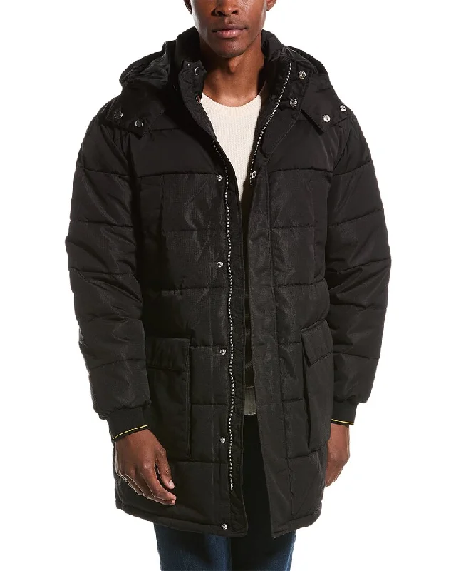 Men coats with multiple inner pockets for convenient storage of essentials Armani Exchange Heavyweight Coat