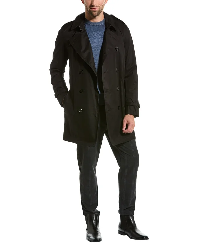 Long - line men coats reaching below the knee for maximum coverage Burberry Britton Coat