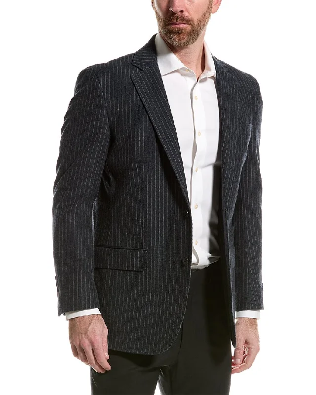 Men Blazers with New Year's Eve - Themed Prints for Festive Parties​ Brooks Brothers Slim Fit Blazer