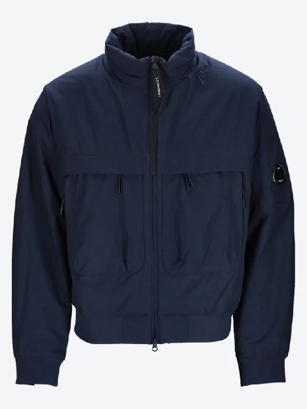 Waterproof men jackets with taped seams for heavy rain protection Pro-tek bomber padded jacket