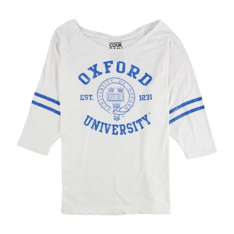 Men's UV - protection t - shirts for outdoor activities in the sun Courtship+Suitors Mens Oxford Graphic T-Shirt, White, Large