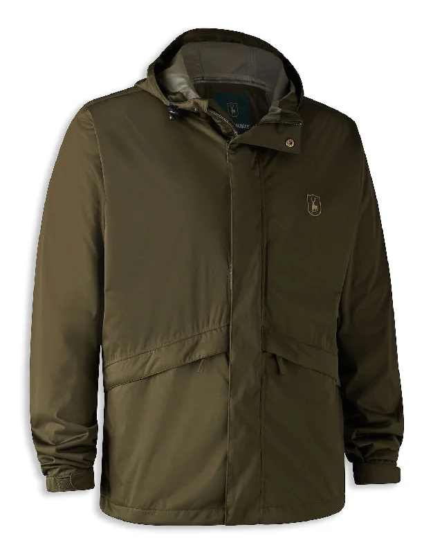 Checkered men jackets in a plaid pattern for a preppy appearance Deerhunter Thunder Lightweight Rain Jacket