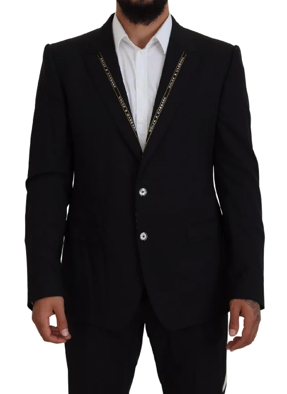 Linen Men Blazers for Summer Events​ Dolce & Gabbana Sicilian Style  Single Breasted Men's Blazer