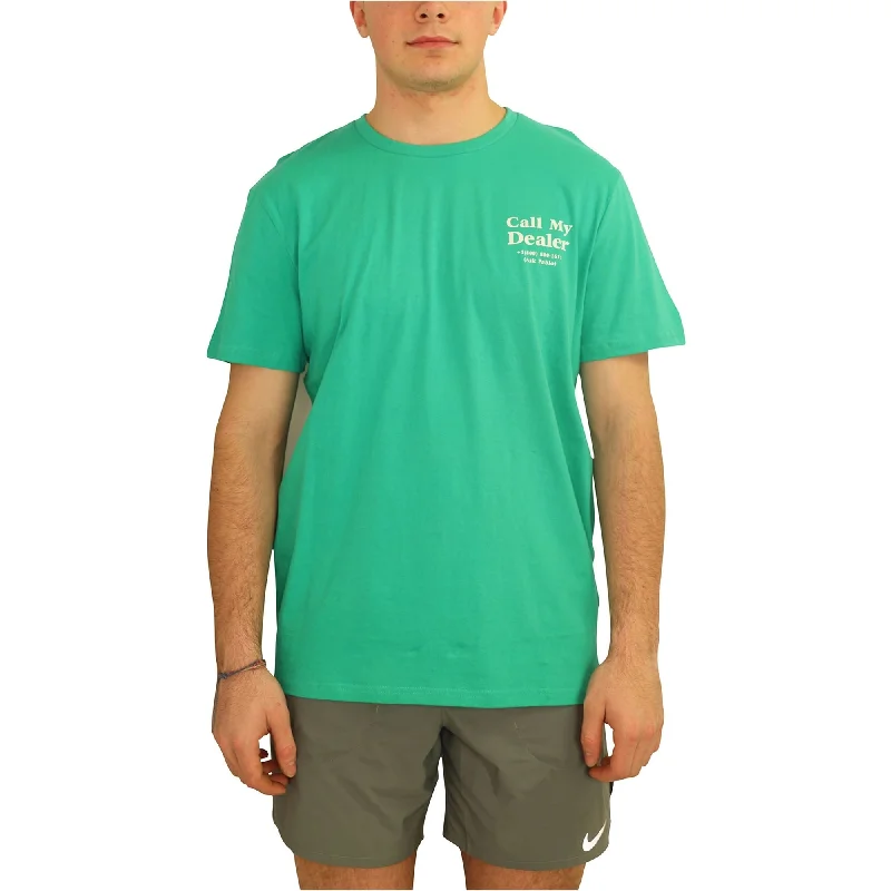 Men's lightweight performance t - shirts for running marathons Elevenparis Mens Call My Dealer Graphic T-Shirt