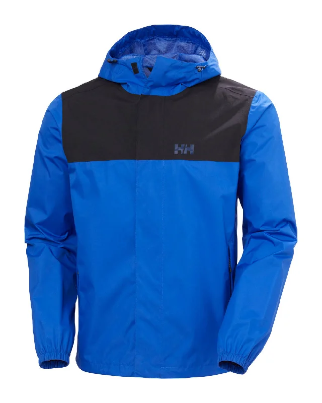 Waterproof men jackets with taped seams for heavy rain protection Helly Hansen Mens Vancouver Rain Jacket