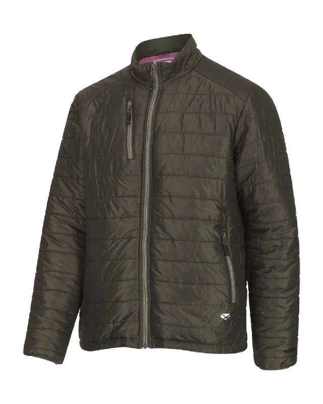 Men jackets with a zip - off sleeves to convert to a vest Hoggs of Fife Kingston Lightweight Quilted Jacket