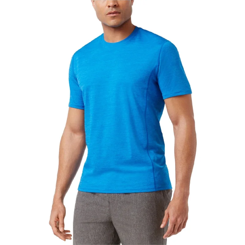 Men's organic cotton crew - neck t - shirts for everyday comfort Ideology Mens Reflective Basic T-Shirt, Blue, Small