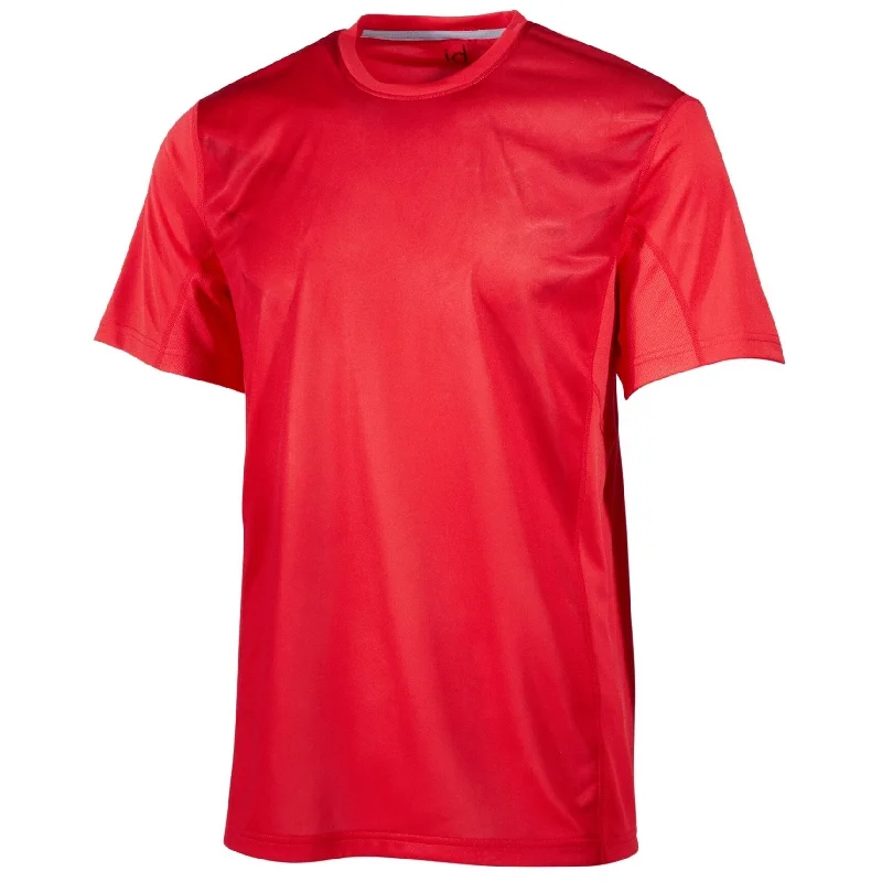Men's short - sleeve linen t - shirts for summer beach outings Ideology Mens Stretch Training Basic T-Shirt