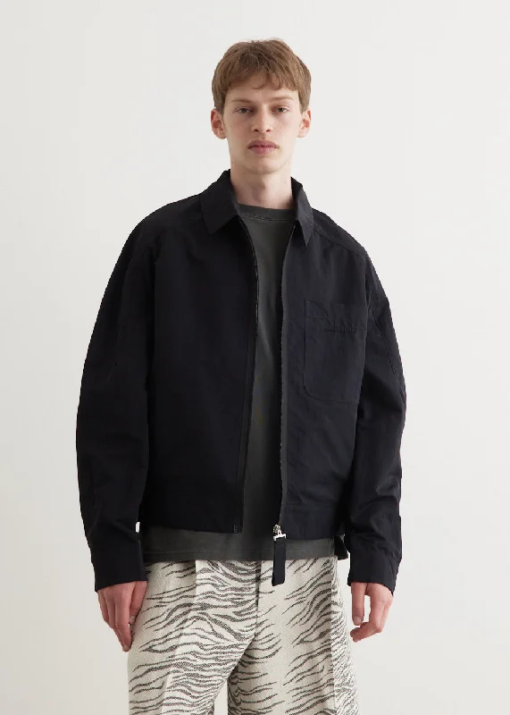 Men jackets with a zip - off sleeves to convert to a vest Le Blouson Linu Jacket