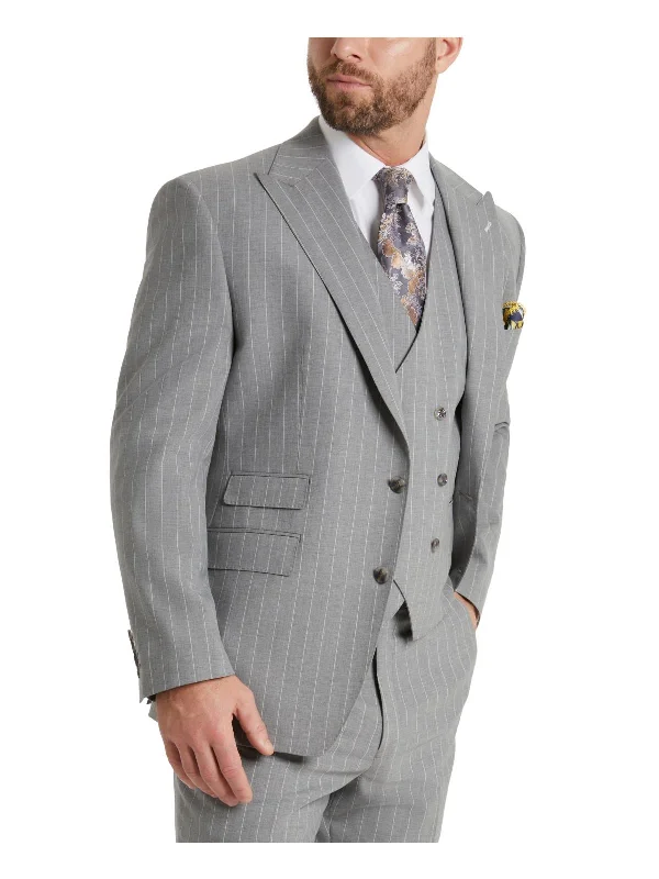 Men Blazers with Retro Prints for a Nostalgic Feel​ Mens Suit Separate Formal Two-Button Blazer