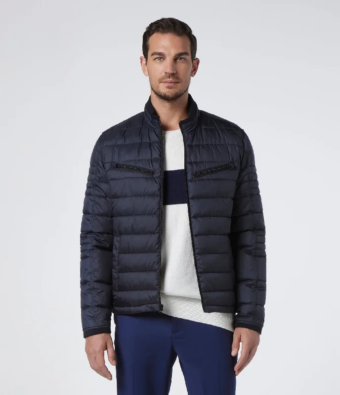 Checkered men jackets in a plaid pattern for a preppy appearance Grymes Packable Jacket
