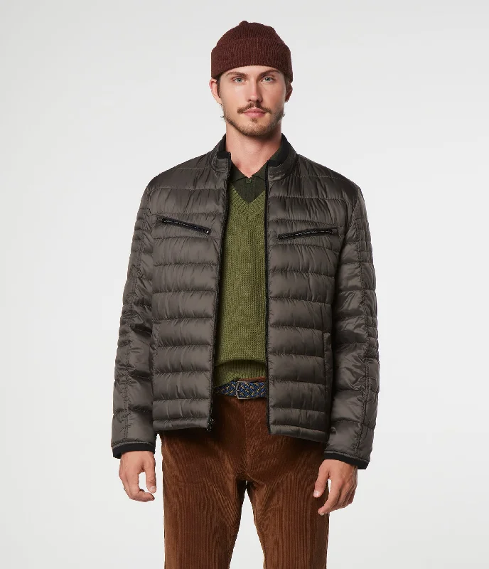 Fleece - lined men jackets for cold - weather commuting Grymes Packable Jacket