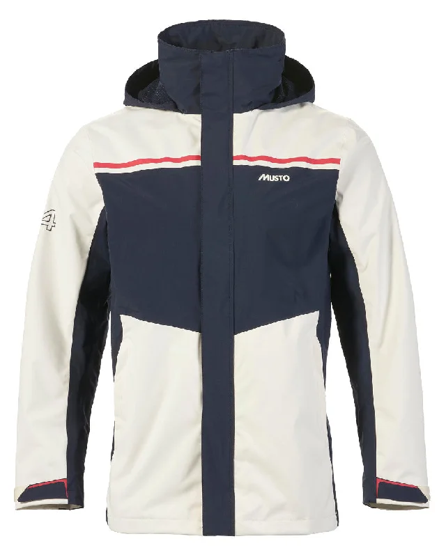 Embroidered men jackets with intricate floral designs for a unique aesthetic Musto Mens 64 Waterproof Jacket
