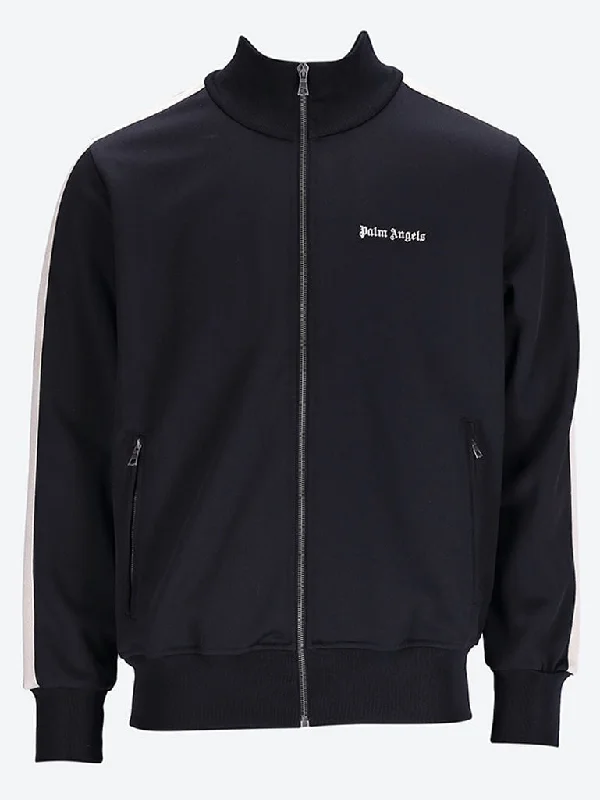 Windbreaker men jackets with UV protection for outdoor activities Classic logo track jacket