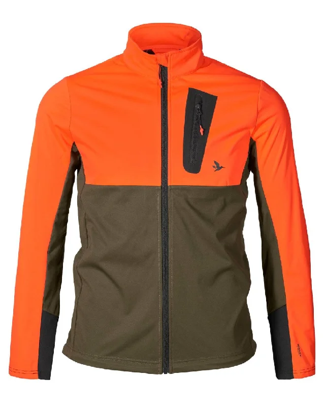 Denim men jackets with embroidered patches for a personalized touch Seeland Force Advanced Softshell Jacket