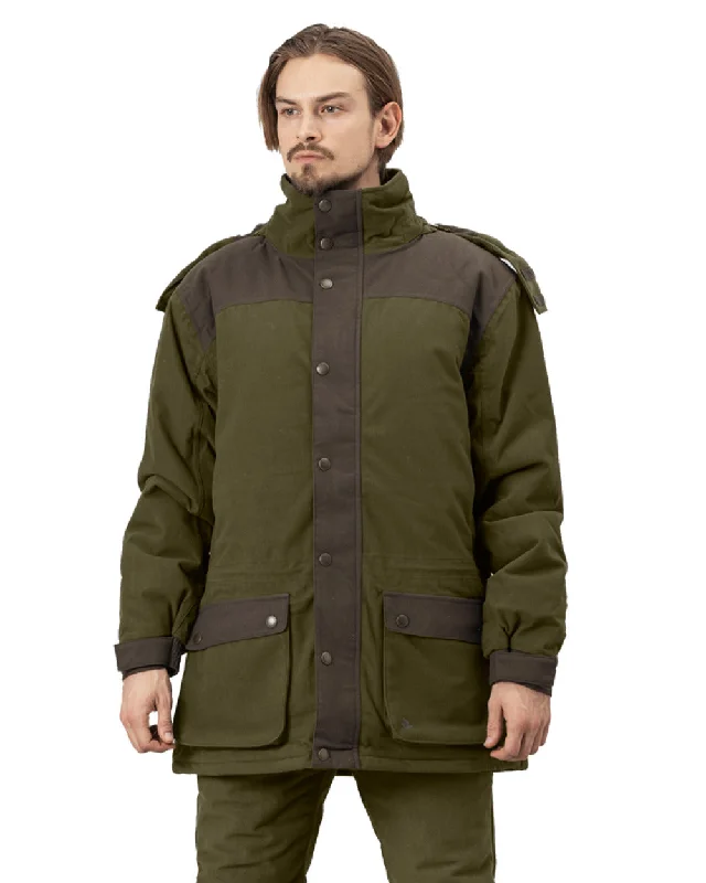 Checkered men jackets in a plaid pattern for a preppy appearance Seeland Max Warm II Jacket