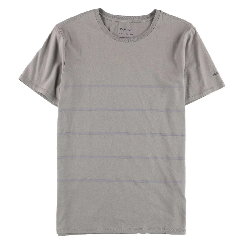 Men's eco - friendly recycled t - shirts for sustainable fashion choices Tavik Mens Progression & Regression Basic T-Shirt, Grey, Medium