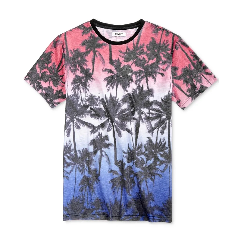 Men's plus - size pocket t - shirts with a classic look Univibe Mens Parnell Graphic T-Shirt