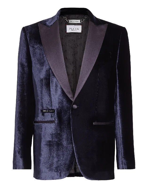 Men Blazers for Snowboarding in Waterproof and Stylish Fabrics​ Velvet Blazer