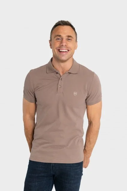 Men's button - down spread collar polo shirts for business casual XV Kings Zebras Pique Polo