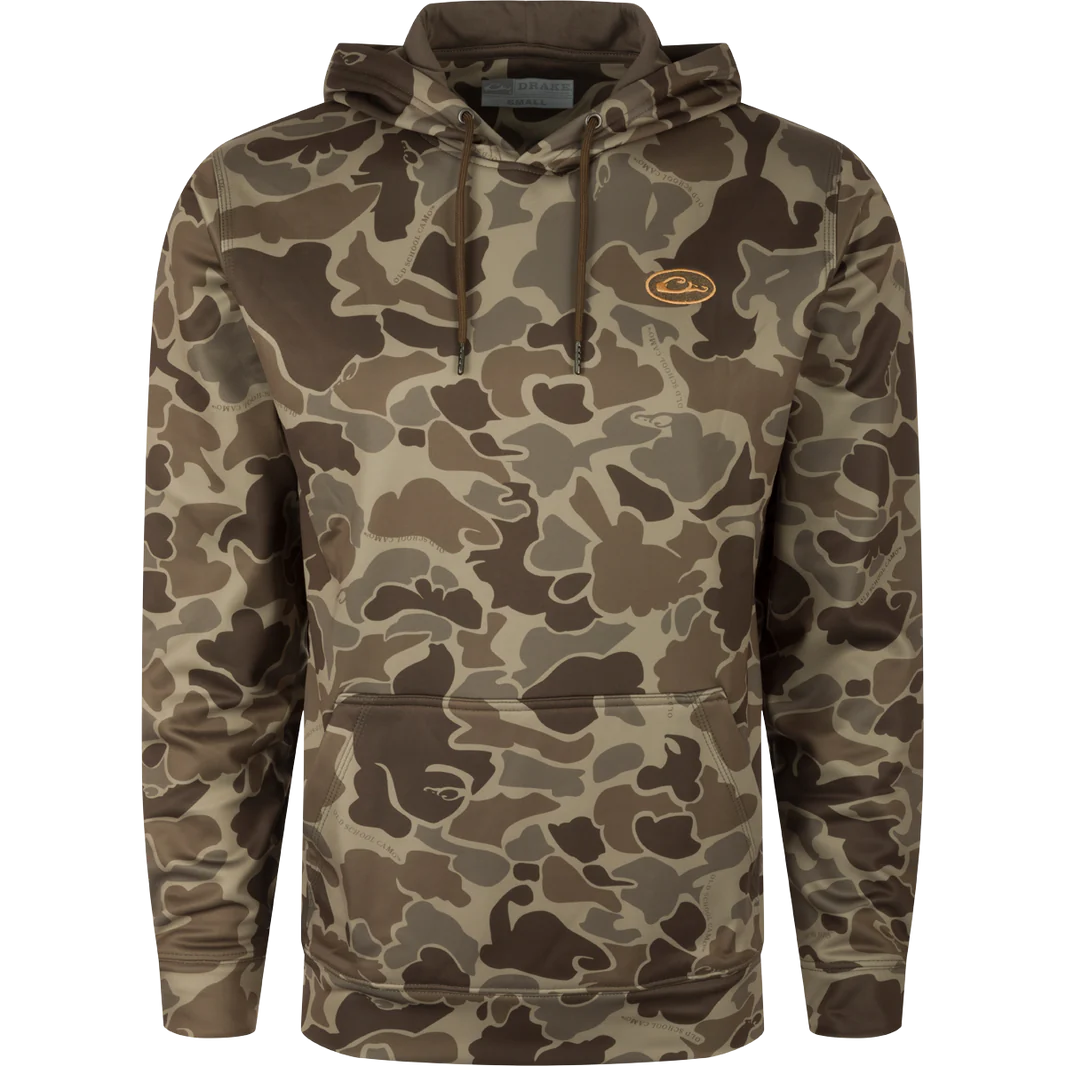 Men's Mock - Neck Pullover in Charcoal for a Modern and Sleek Appearance Drake MST Performance Hoodie