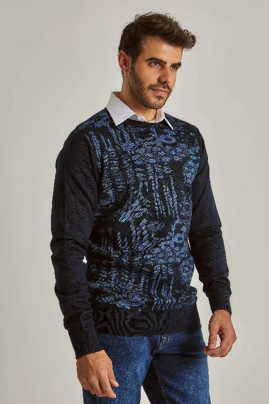 Men's Camouflage Print Pullover in Olive Green for Hunting and Camping Trips Pullover