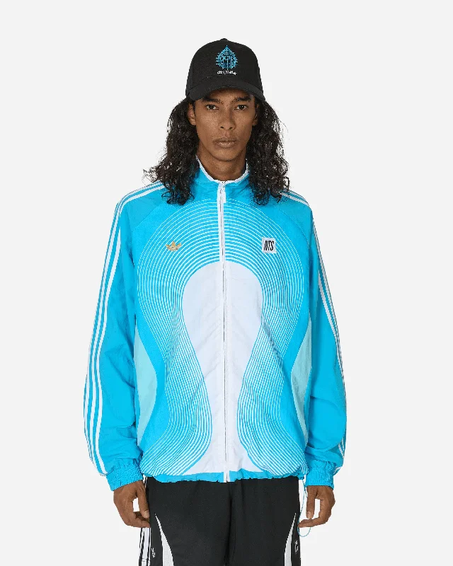 Men sweatshirt with a pocket for convenience NTS Radio Track Top Sky Rush