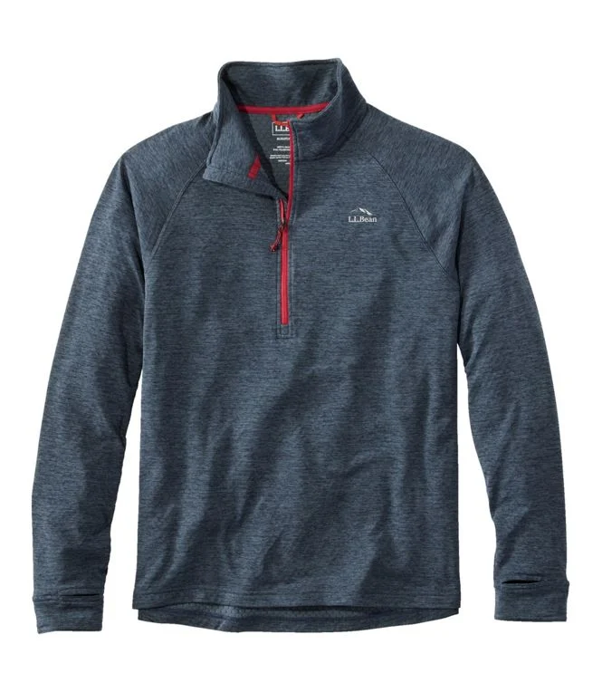 Men fleece - backed compression shirts for workouts Adventure Grid Fleece 1/4 Zip Men's Regular